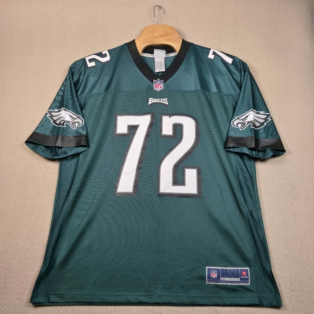 Halapoulivaati Vaitai Philadelphia Eagles Jersey Mens XL‎ NFL Pro Line #72 Green